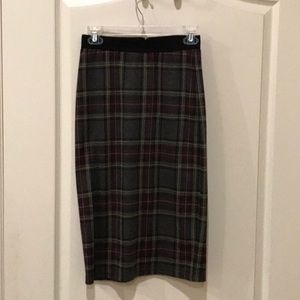 Plaid skirt